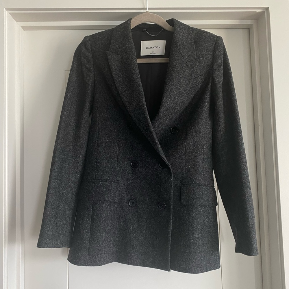 Dark grey blazer
